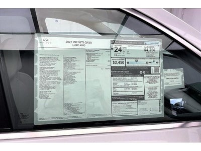 2027 INFINITI QX60 LUXE InStock