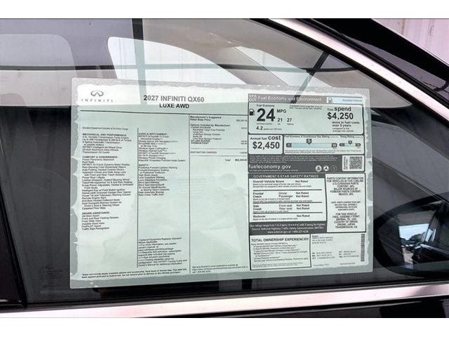 2027 INFINITI QX60 LUXE InStock
