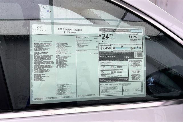 2027 INFINITI QX60 LUXE InStock