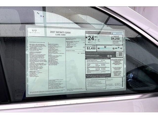 2027 INFINITI QX60 LUXE InStock