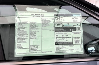 2026 INFINITI QX60 Autograph