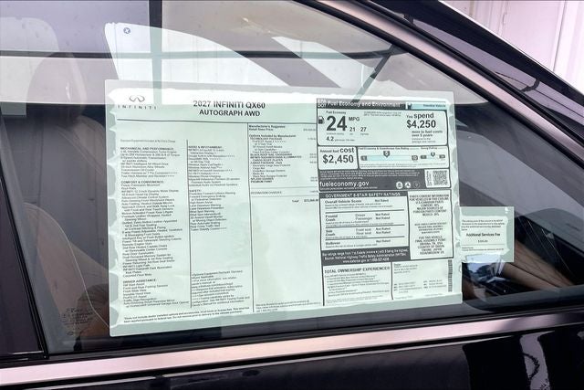 2027 INFINITI QX60 Autograph
