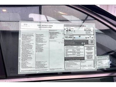 2027 INFINITI QX60 Autograph