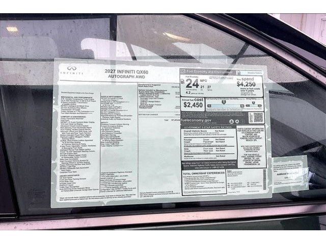 2027 INFINITI QX60 Autograph