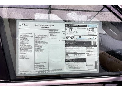 2027 INFINITI QX80 LUXE InStock