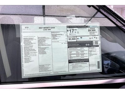 2027 INFINITI QX80 LUXE InStock