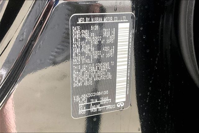 2027 INFINITI QX80 AUTOGRAPH InStock
