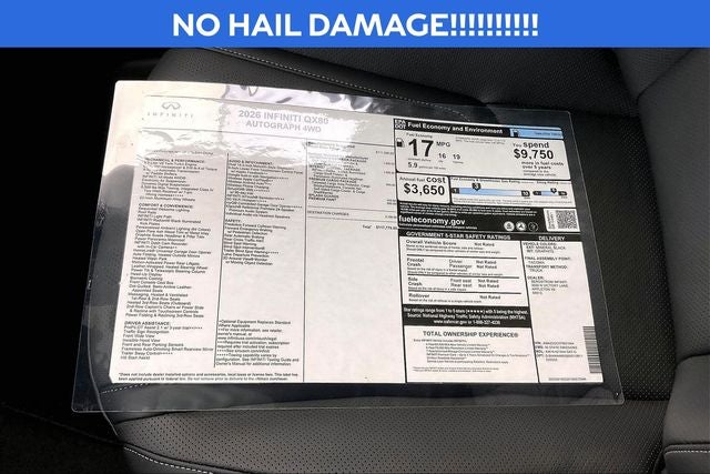 2026 INFINITI QX80 AUTOGRAPH