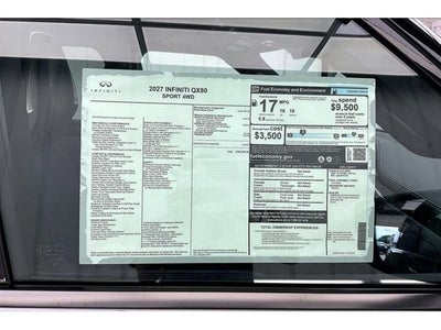 2027 INFINITI QX80 SPORT InStock