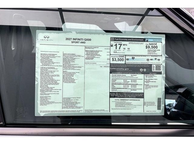 2027 INFINITI QX80 SPORT InStock