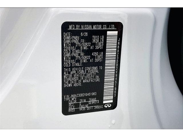 2027 INFINITI QX80 SPORT InStock