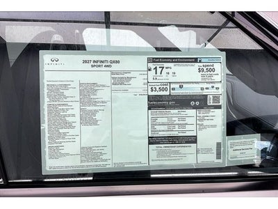 2027 INFINITI QX80 SPORT InStock