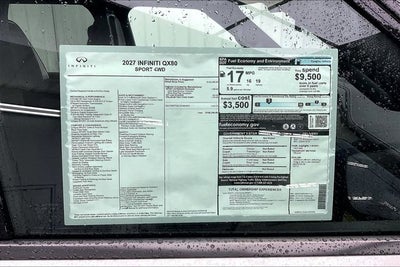 2027 INFINITI QX80 SPORT InStock