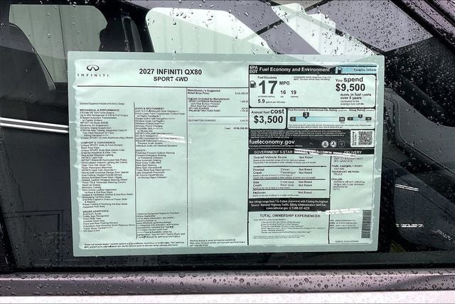 2027 INFINITI QX80 SPORT InStock