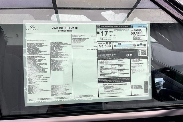 2027 INFINITI QX80 SPORT InStock