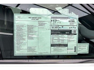 2027 INFINITI QX80 SPORT InStock