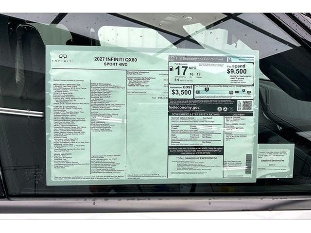 2027 INFINITI QX80 SPORT InStock