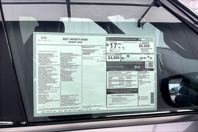 2027 INFINITI QX80 SPORT InStock