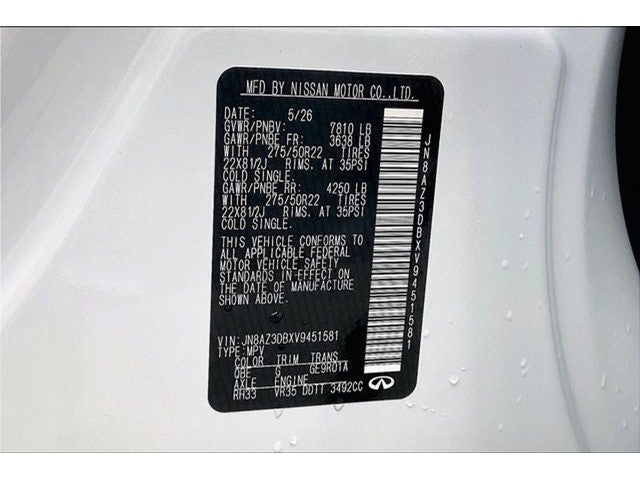 2027 INFINITI QX80 SPORT InStock