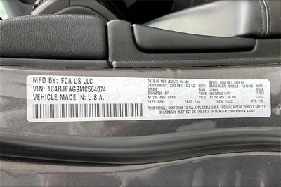 2021 Jeep Grand Cherokee Laredo X