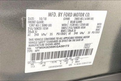 2019 Ford Explorer XLT
