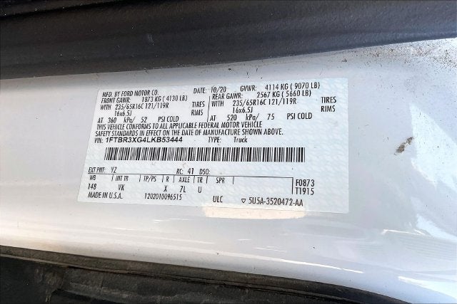 2020 Ford Transit-250 Base