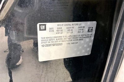 2016 Chevrolet Malibu LT 1LT