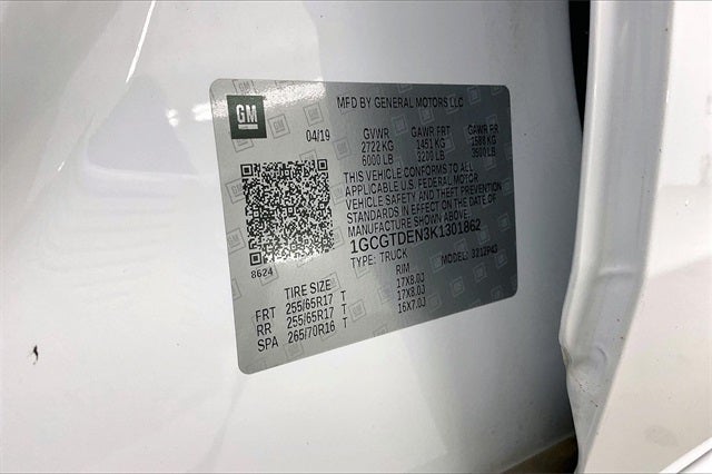 2019 Chevrolet Colorado Z71