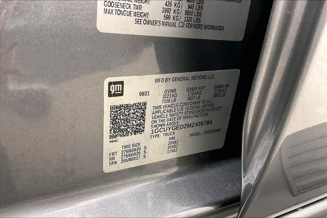 2021 Chevrolet Silverado 1500 LTZ