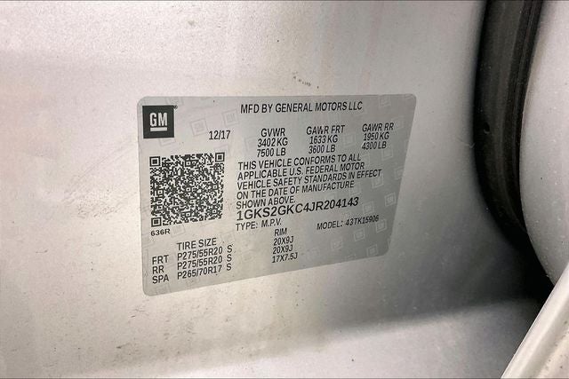 2018 GMC Yukon XL SLT