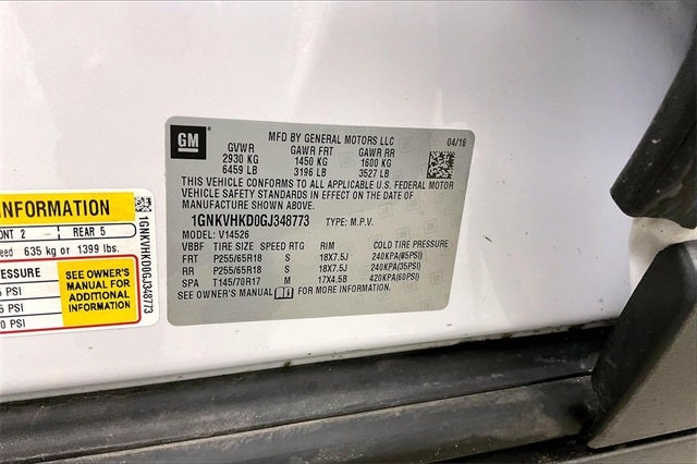 2016 Chevrolet Traverse 2LT 2LT