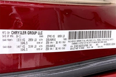 2012 Chrysler Town & Country Touring