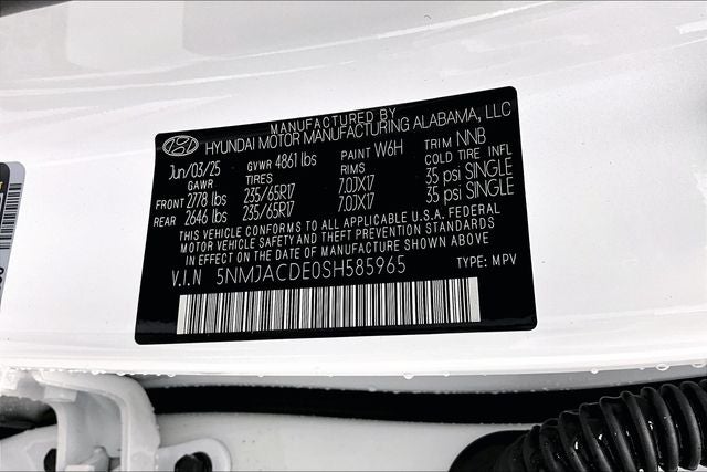 2025 Hyundai Tucson SE
