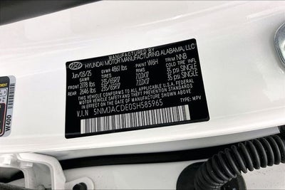 2025 Hyundai Tucson SE