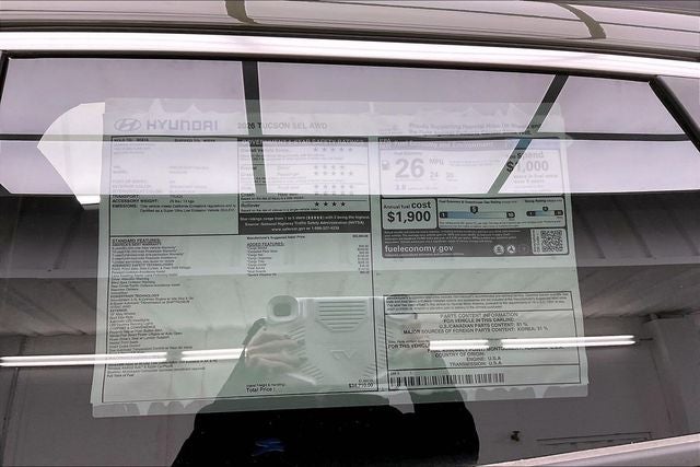 2026 Hyundai Tucson SEL AWD