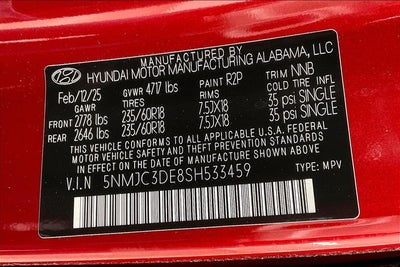 2025 Hyundai Tucson SEL Convenience