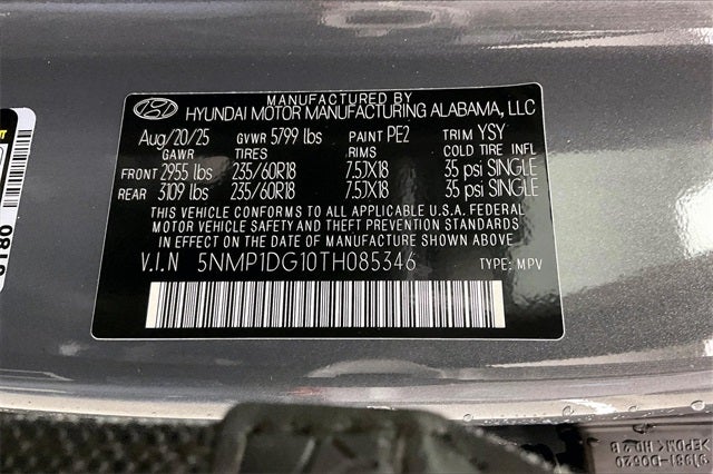 2026 Hyundai Santa Fe Hybrid SE