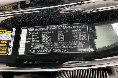 2025 Hyundai Santa Fe SE