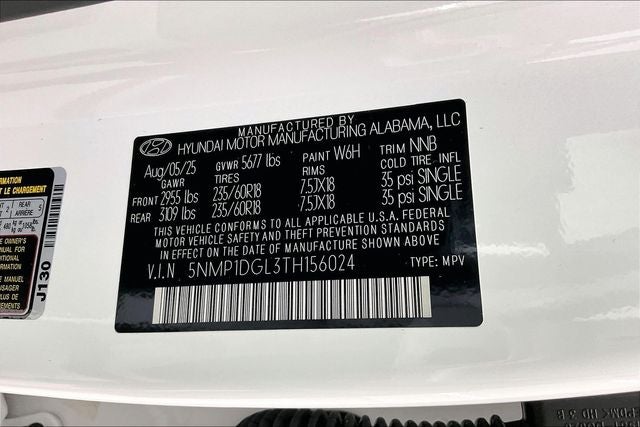 2026 Hyundai Santa Fe SE