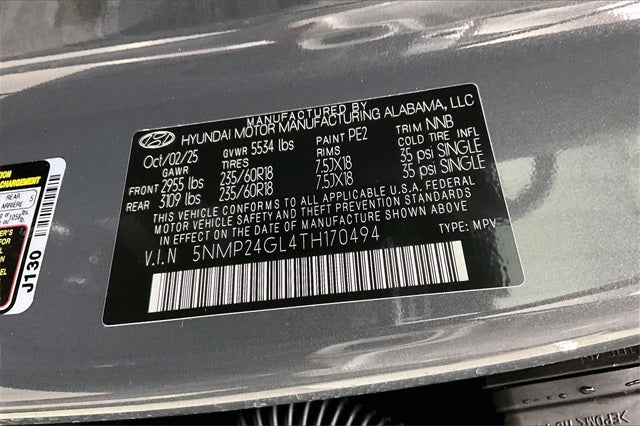 2026 Hyundai Santa Fe SEL FWD