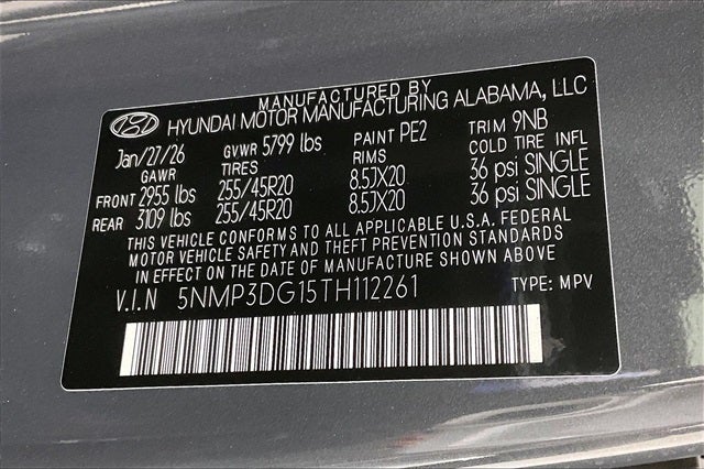 2026 Hyundai Santa Fe Hybrid Limited