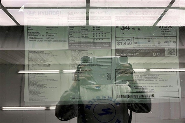 2026 Hyundai Santa Fe Hybrid Limited