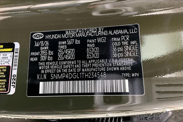 2026 Hyundai Santa Fe Limited AWD