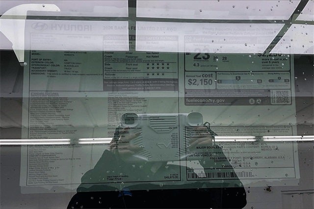 2026 Hyundai Santa Fe Limited AWD