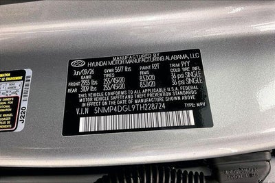 2026 Hyundai Santa Fe Limited AWD