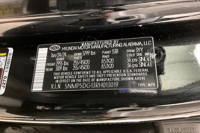2024 Hyundai Santa Fe Hybrid Calligraphy