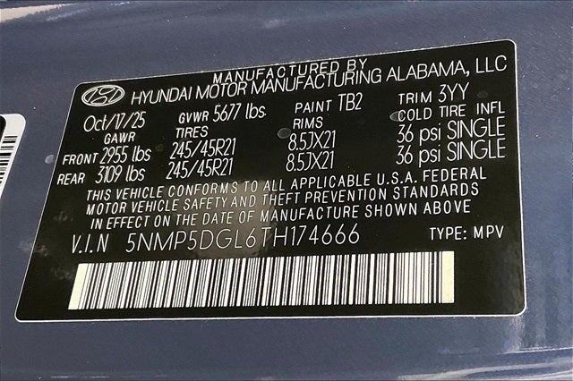 2026 Hyundai Santa Fe Calligraphy AWD