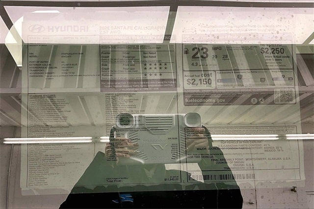 2026 Hyundai Santa Fe Calligraphy AWD