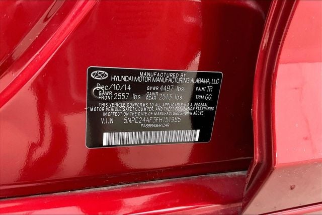 2015 Hyundai Sonata SE