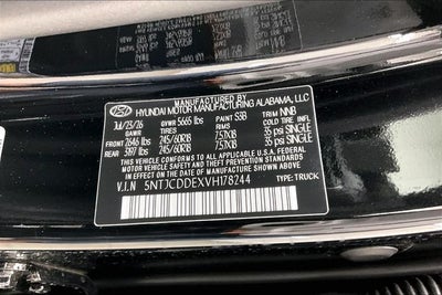 2027 Hyundai Santa Cruz SEL Activity AWD